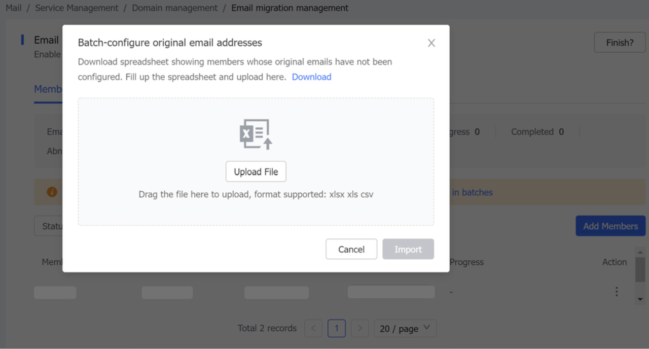 upload file thông tin